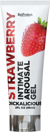 Dickalicious Raspberry Edible Penis Arousal Gel 2 Fl Oz ENHANCERS